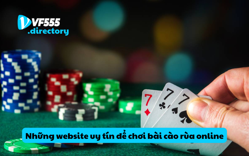 Những website uy tín để chơi bài cào rùa online